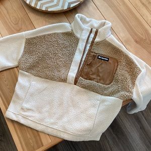 Columbia Womens 1/4 Snap Fleece Sweater